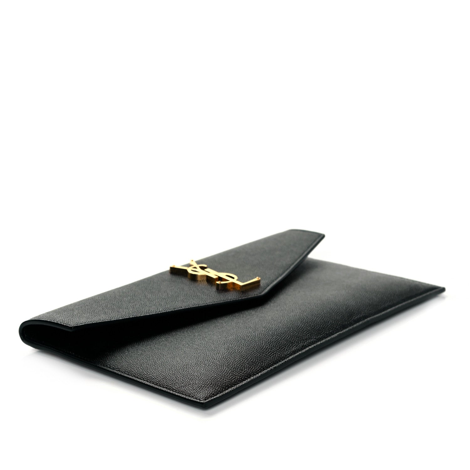 Saint Laurent Grain De Poudre Uptown Pouch Black 4 of 8
