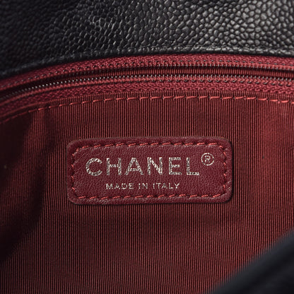 Chanel Caviar Quilted Medium French Riviera Flap Black 6 of 11