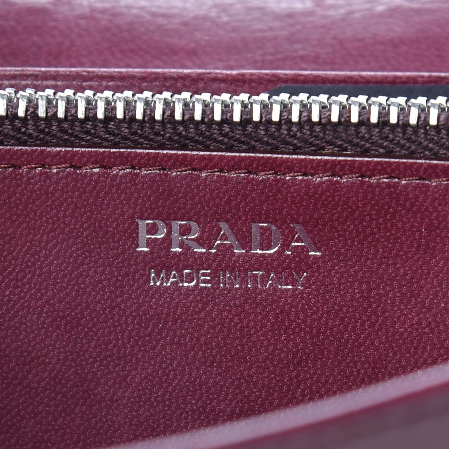Prada Goatskin Woven Continental Flap Wallet Ribes 7 of 11