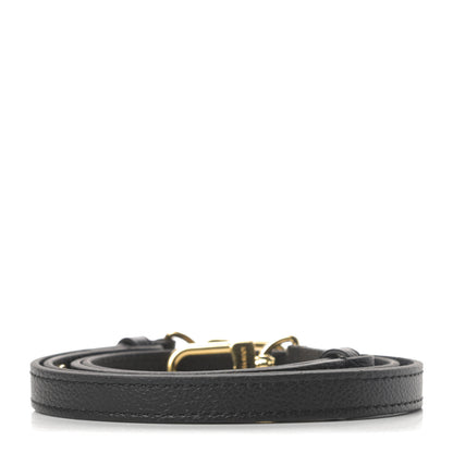 Louis Vuitton Calfskin Neonoe Shoulder Strap Black 2 of 4