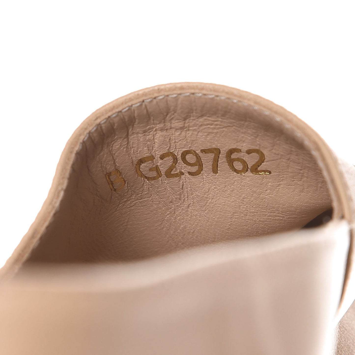 Lambskin CC Espadrilles 37 Beige Black