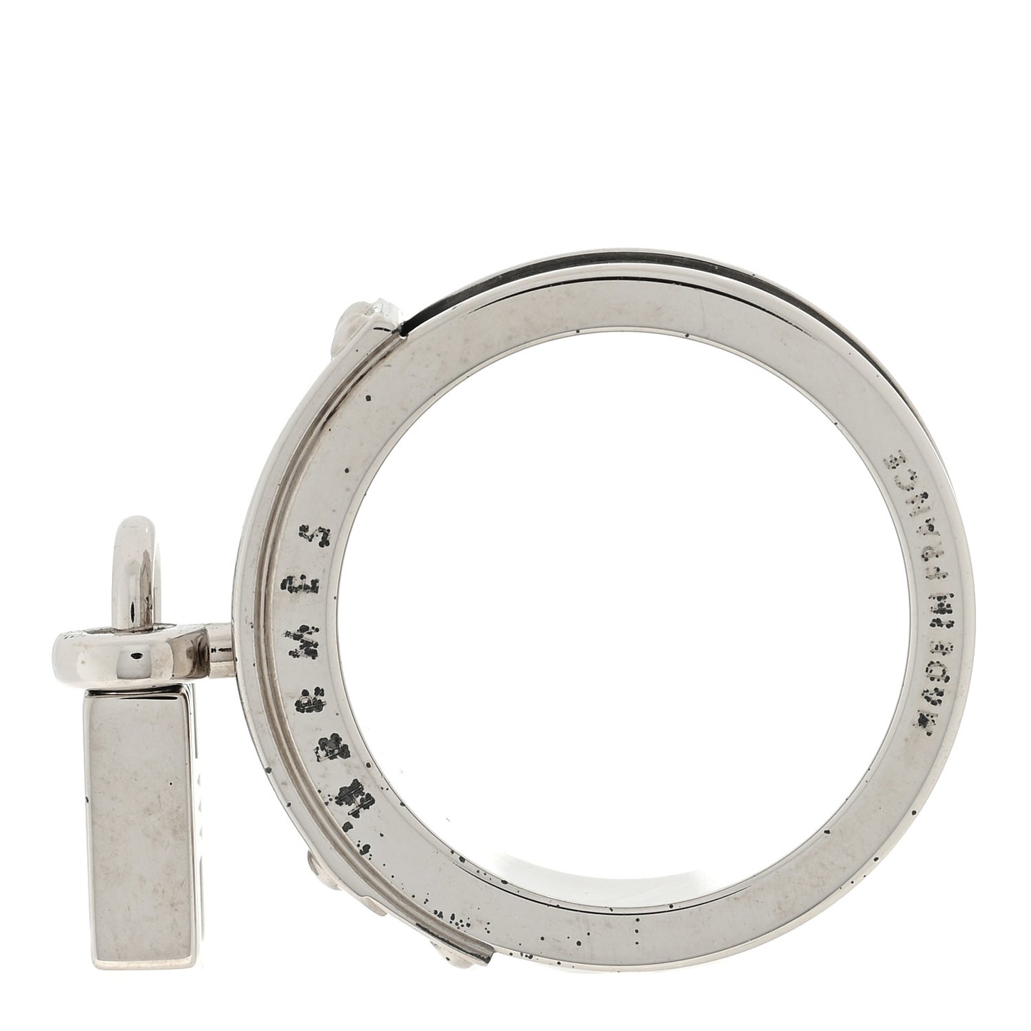 Palladium Swift Kelly Lock Scarf Ring Black
