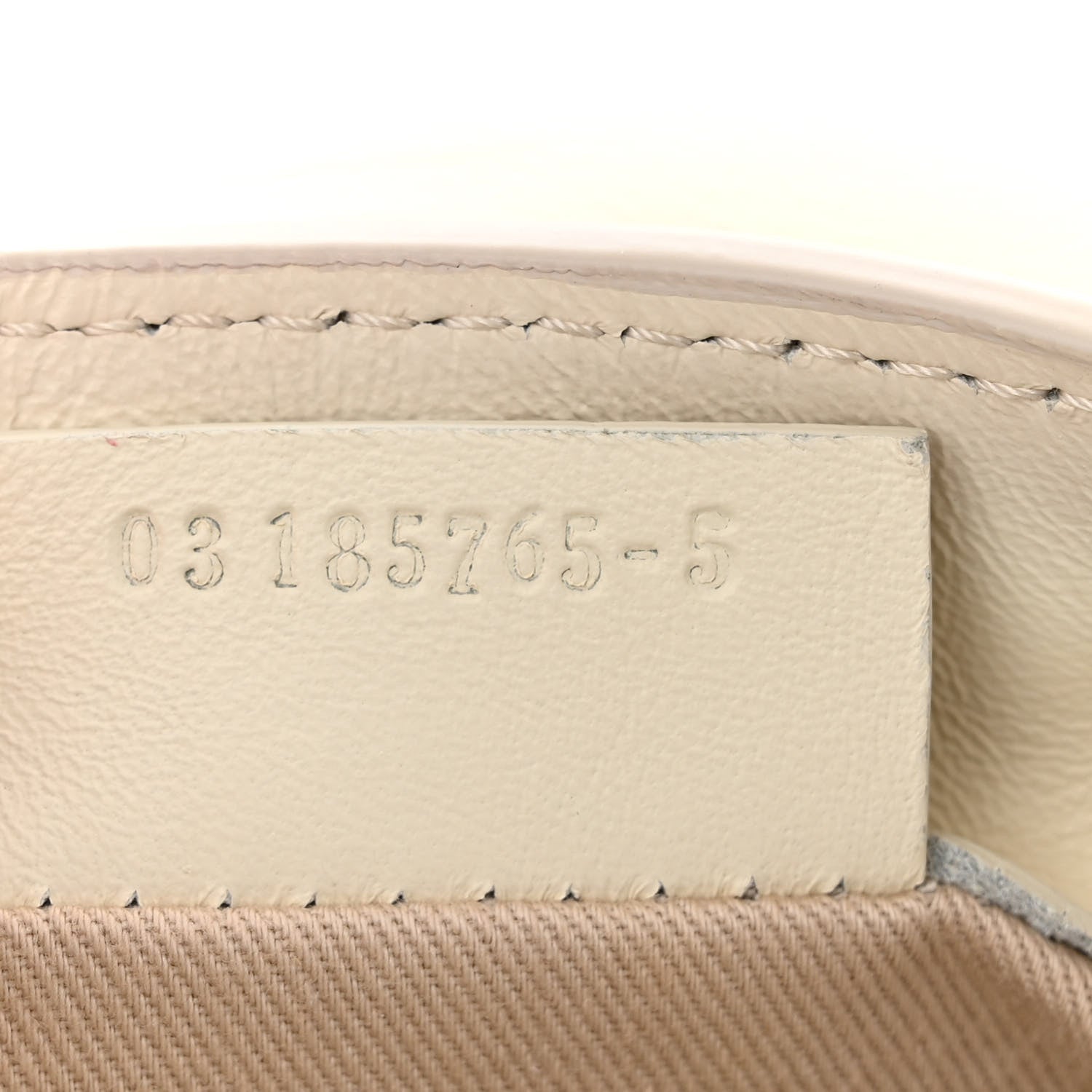 Chloe Calfskin Quilted Mini Faye Backpack Natural White 7 of 10