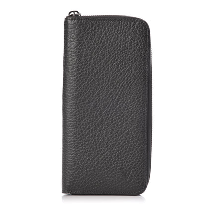 Louis Vuitton Taurillon Vertical Zippy Wallet Charcoal 1 of 8