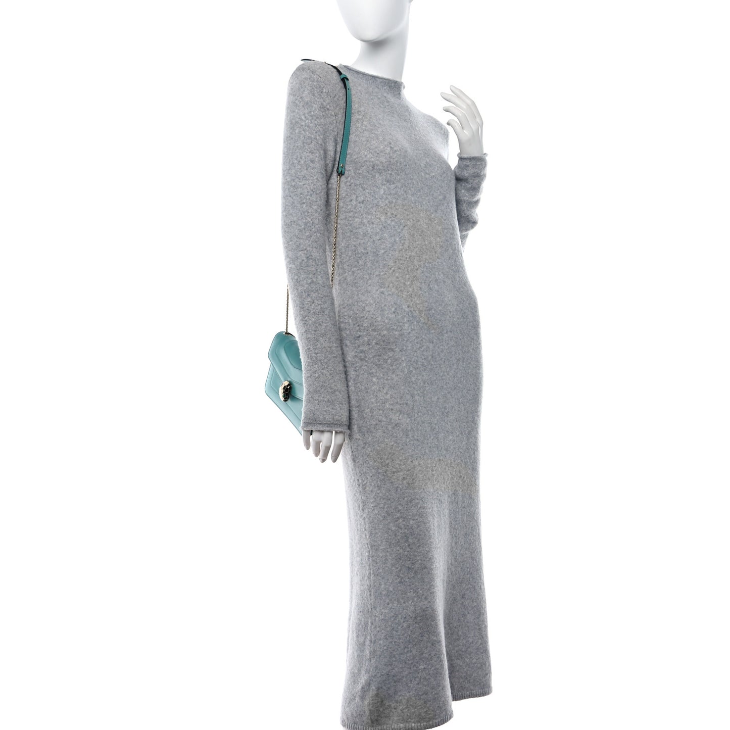 Calfskin Serpenti Forever Shoulder Bag Emerald Green