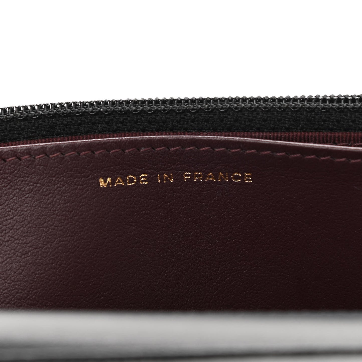 Aged Calfskin Quilted Lucky Charms 2.55 Reissue Wallet On Chain WOC Black