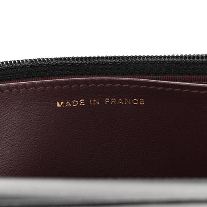 Chanel Aged Calfskin Quilted Lucky Charms 2.55 Reissue Wallet On Chain WOC Black 7 of 16