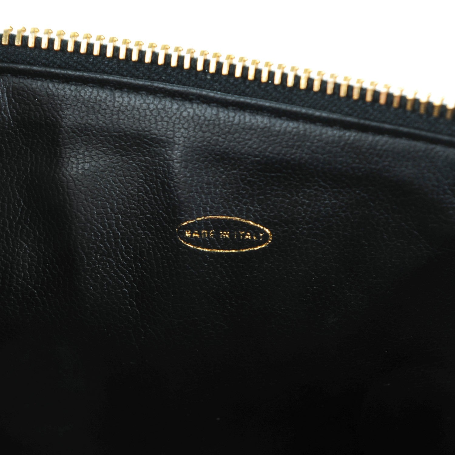 Chanel Lambskin Vanity Cosmetic Case Black 7 of 8