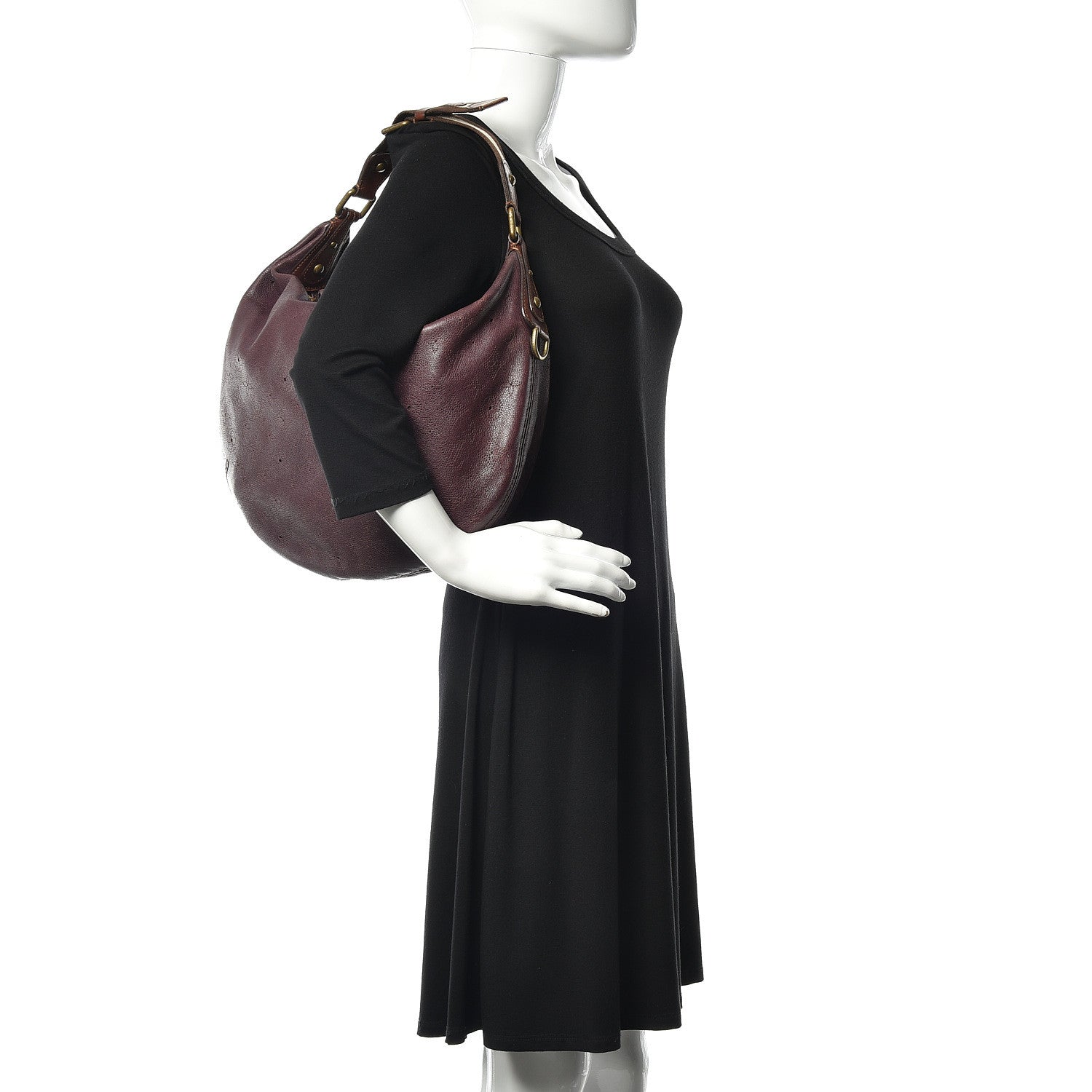 Louis Vuitton Mahina Onatah GM Aubergine 2 of 16