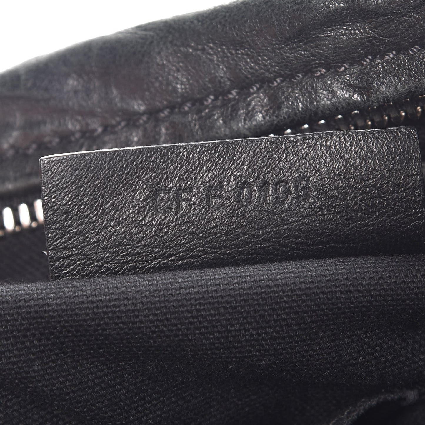 Tumbled Sheepskin Large Pandora Bag Black