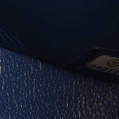 Chanel Calfskin Quilted Mini Square Flap Blue 6 of 8