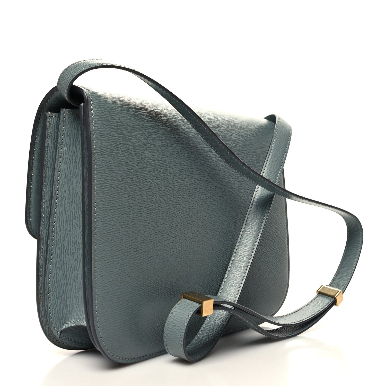 Celine Liege Calfskin Medium Classic Box Flap Bag Storm 3 of 11