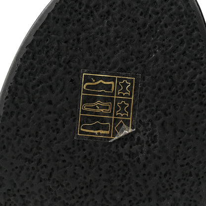 Chanel Lambskin Quilted CC Mules Sandals 39 Black 6 of 9