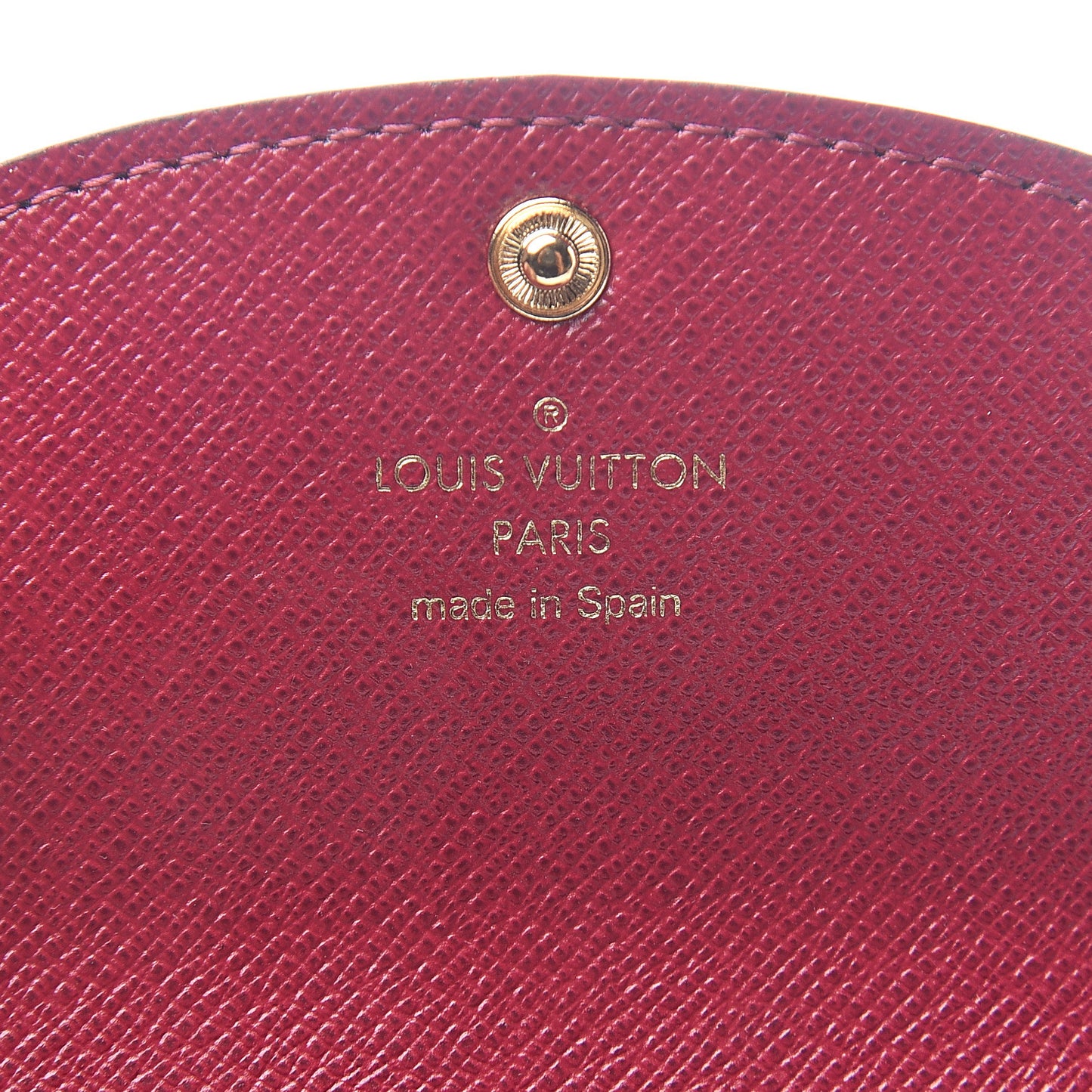 Monogram Rosalie Coin Purse Fuchsia