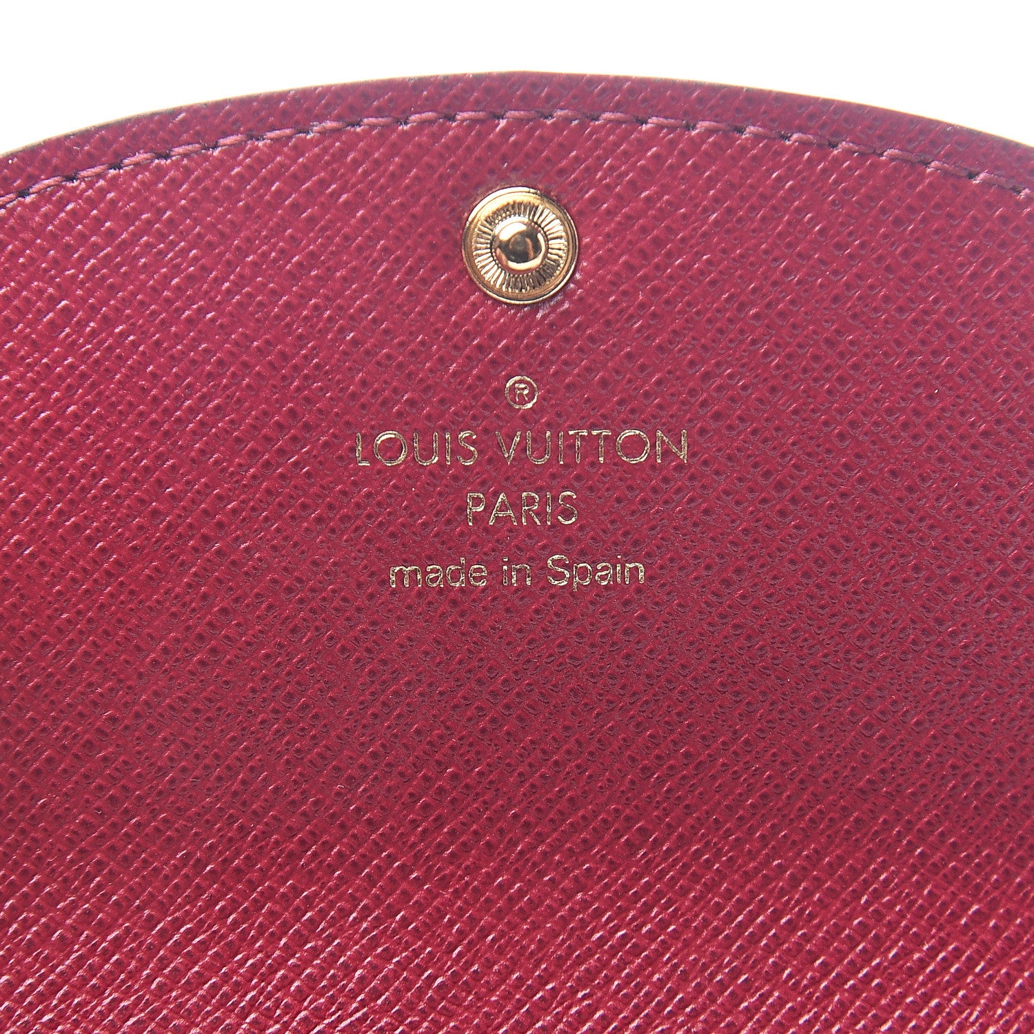 Louis Vuitton Monogram Rosalie Coin Purse Fuchsia 5 of 6