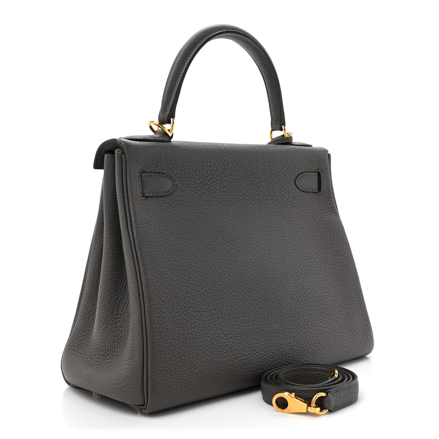 Hermes Togo Kelly Retourne 28 Etain 3 of 16