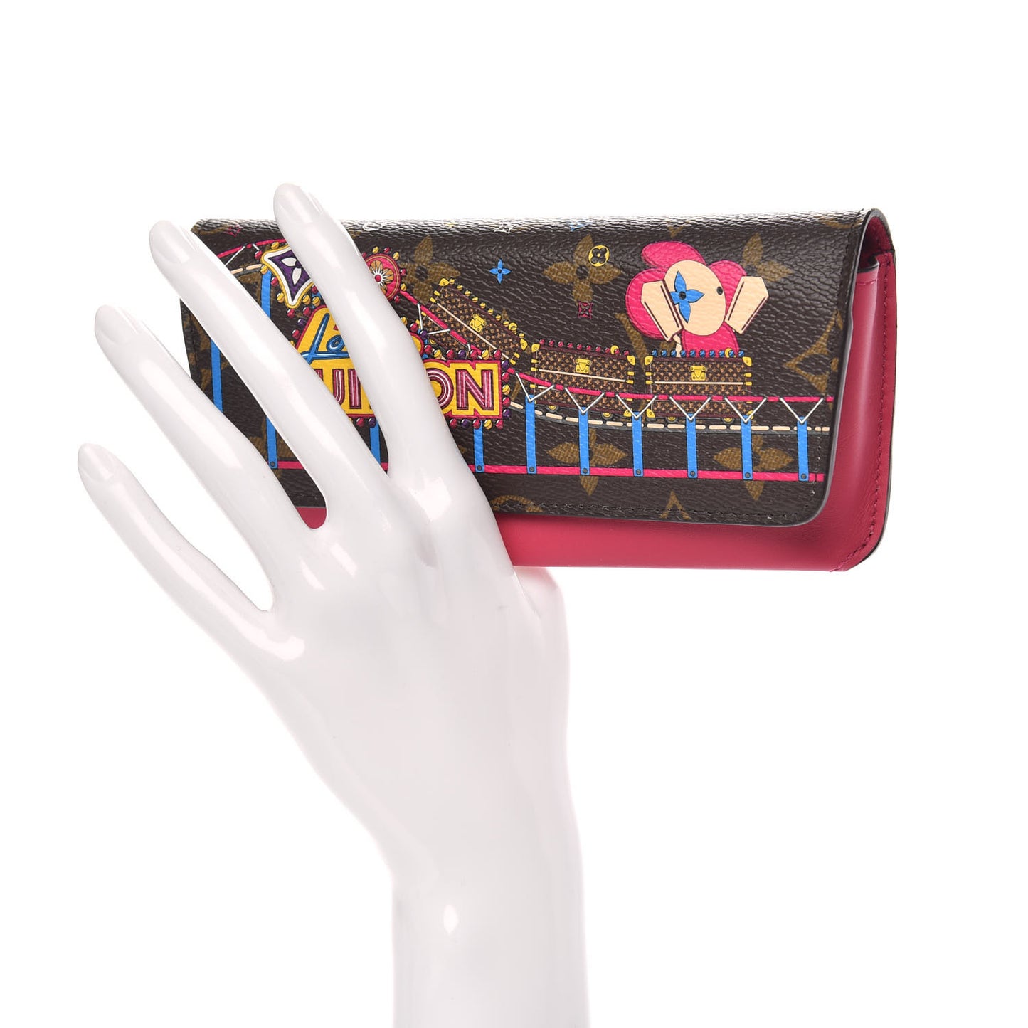 Monogram 2020 Christmas Animation Roller Coaster Woody Glasses Case Pivoine