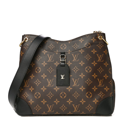 Louis Vuitton Monogram Odeon MM Black 1 of 13