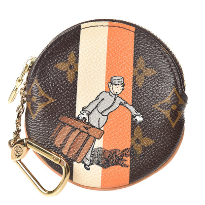 Louis Vuitton Monogram Groom Round Coin Purse 1 of 6
