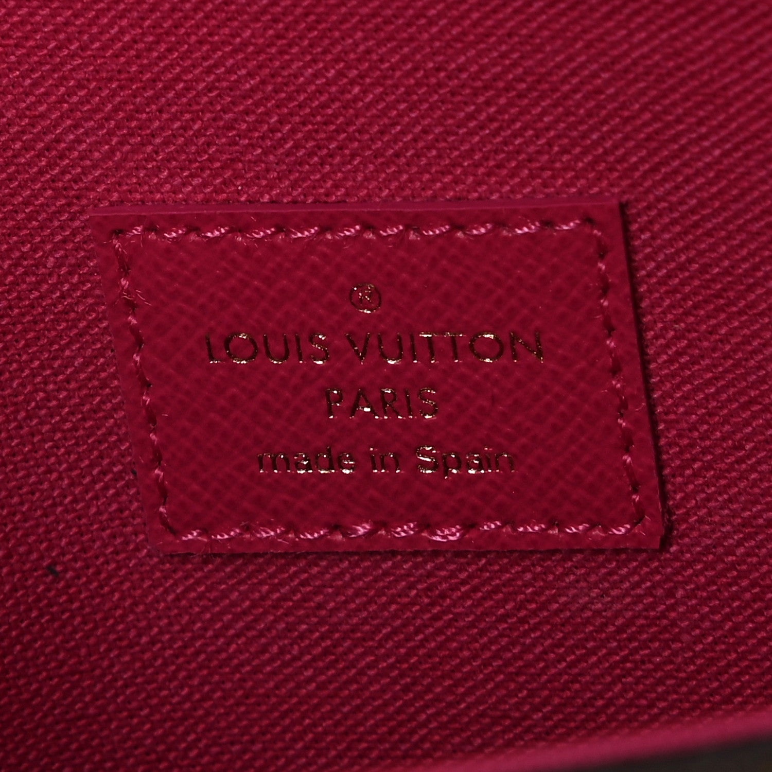 Louis Vuitton Monogram 2021 Christmas Animation Hollywood Pochette Felicie Chain Wallet Fuchsia 8 of 11