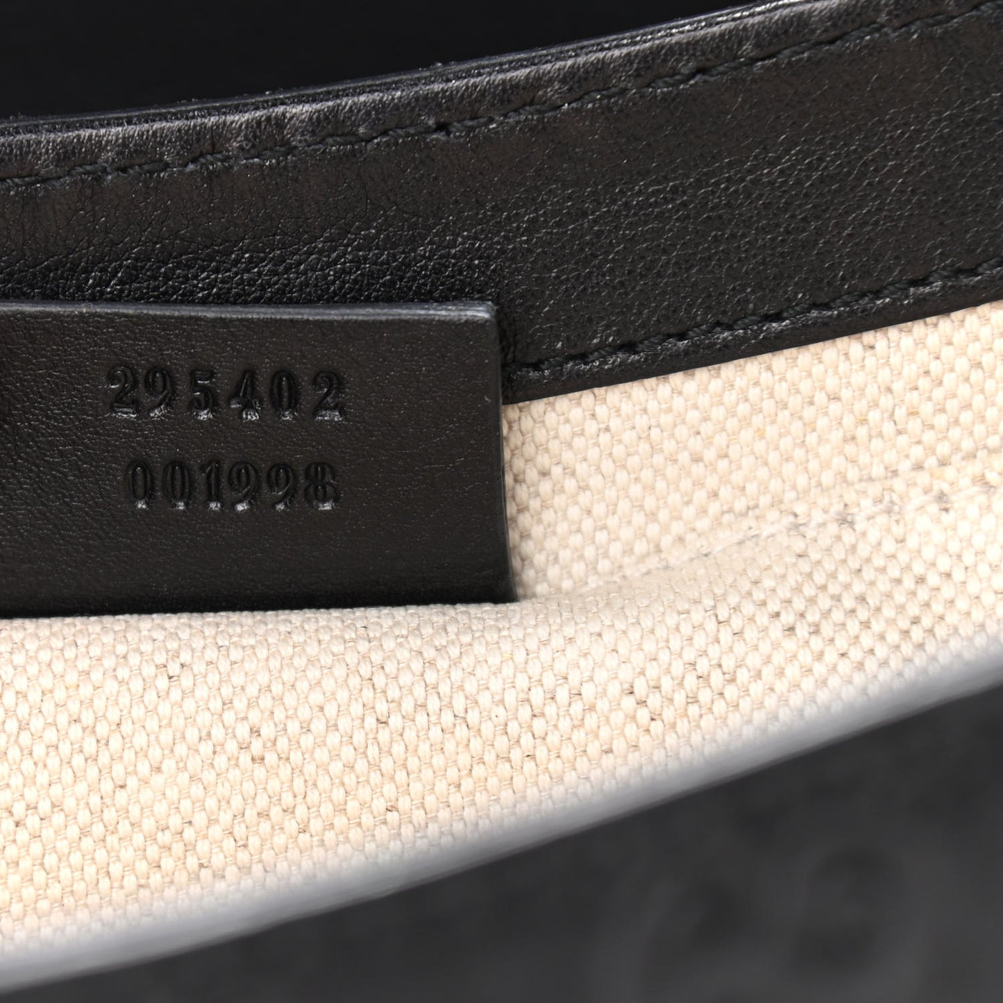 Guccissima Medium Emily Chain Shoulder Bag Black