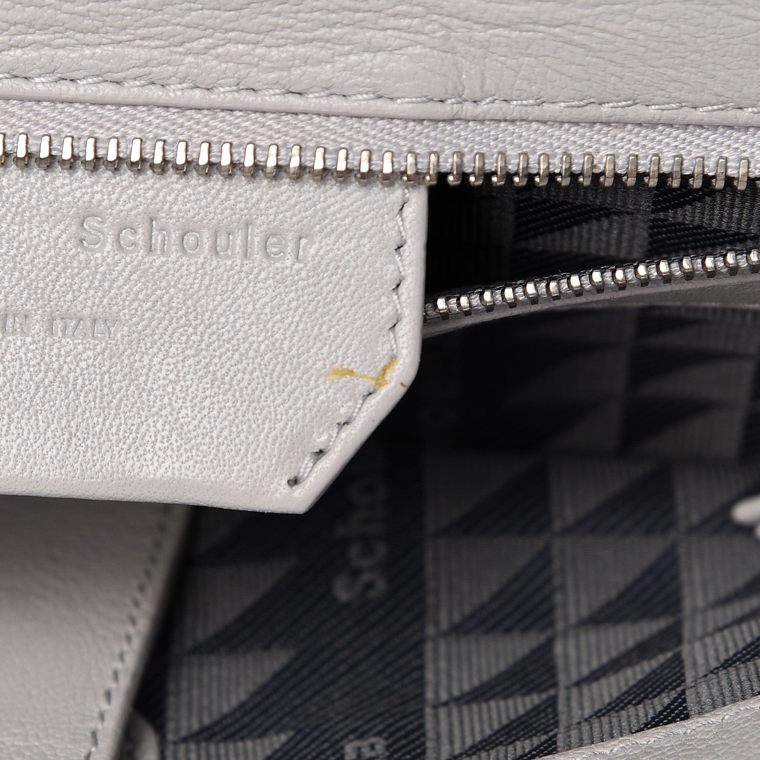 Proenza Schouler Lambskin Medium PS1 Satchel Pale Steel 12 of 19