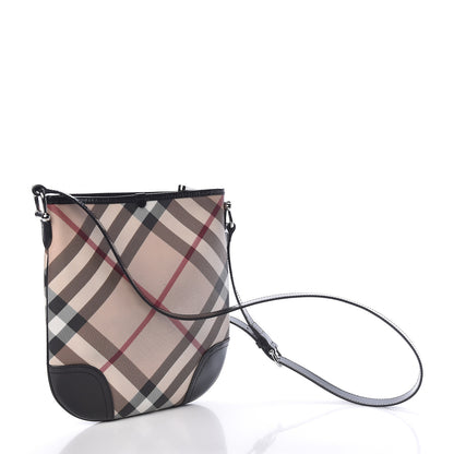 Burberry Supernova Check Small Dryden Crossbody Bag Black 3 of 10