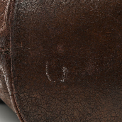 Givenchy Crackled Calfskin Large Nightingale Brown 7 of 12