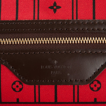 Louis Vuitton Damier Ebene Neverfull MM 7 of 11