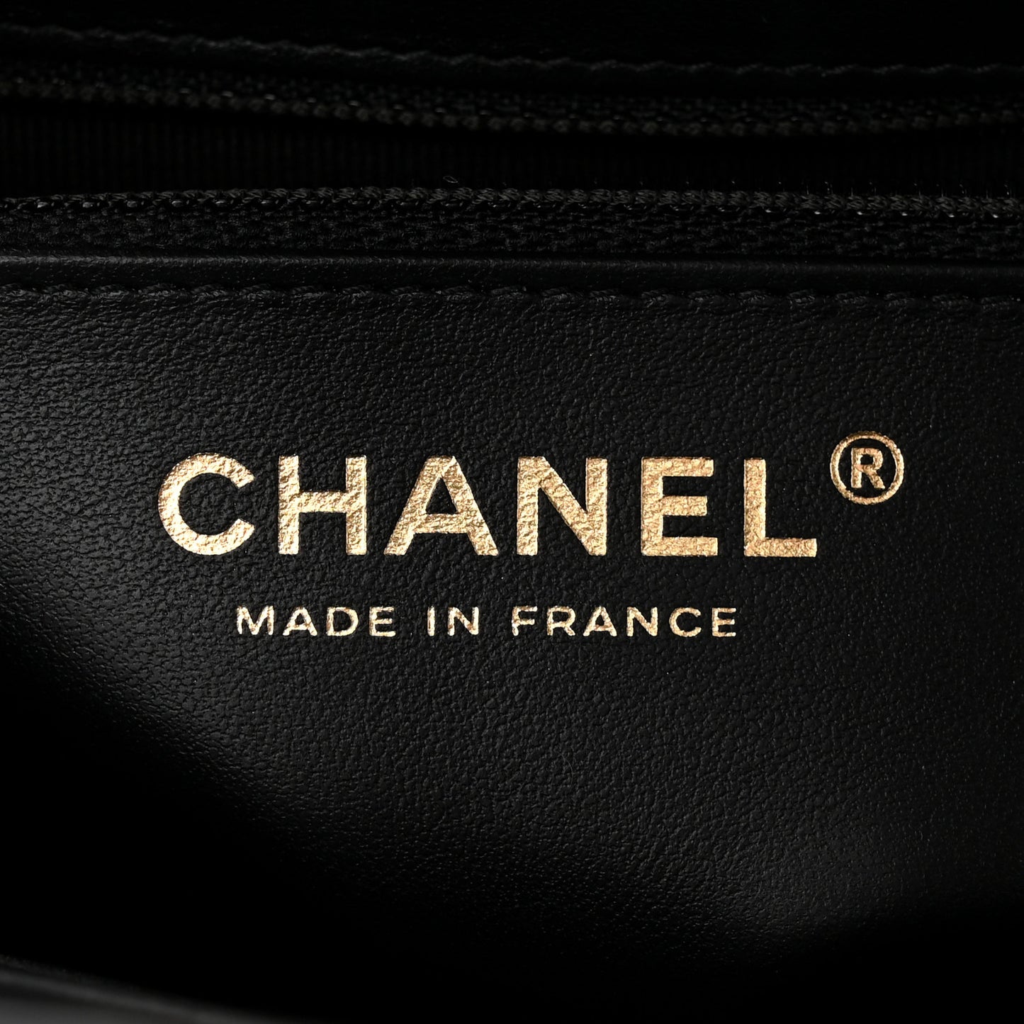 Shiny Aged Calfskin Quilted Nano Kelly Shopper Black