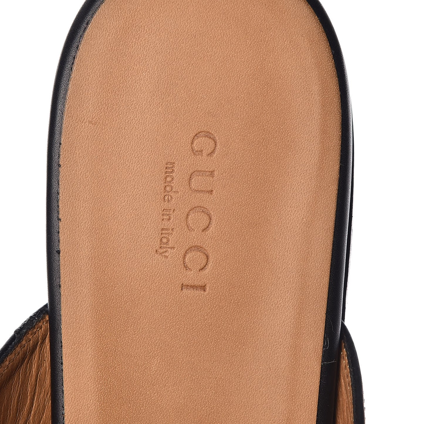 Calfskin Womens Princetown Slippers 40 Black