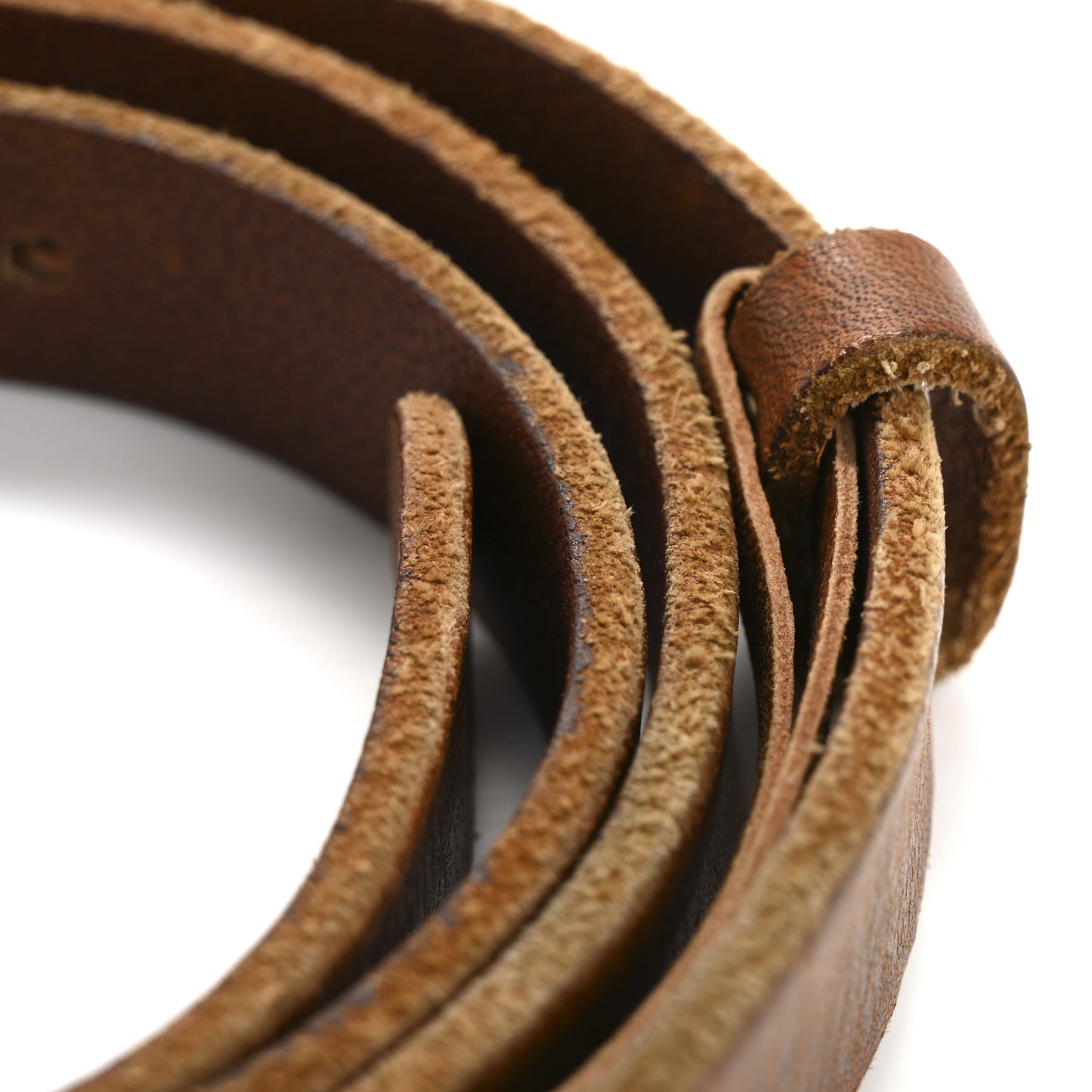 Faded Calfskin Double G 20mm Belt 80 32 Cuir