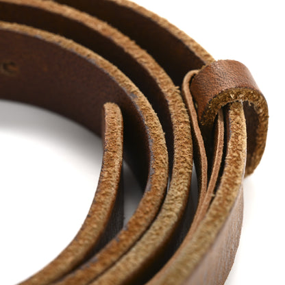 Gucci Faded Calfskin Double G 20mm Belt 80 32 Cuir 8 of 8