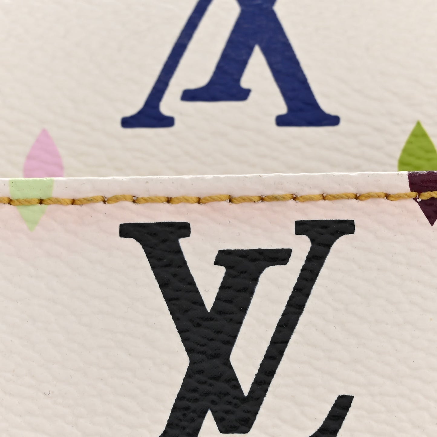Monogram Multicolor Beverly MM White