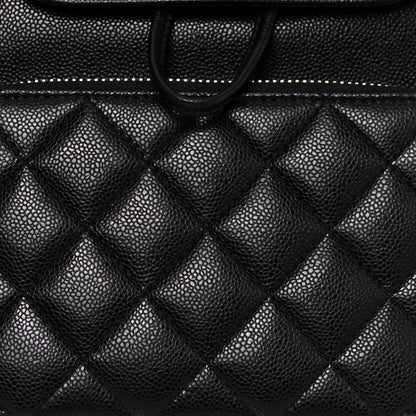 Chanel Caviar Quilted Business Affinity Backpack Black 8 of 12