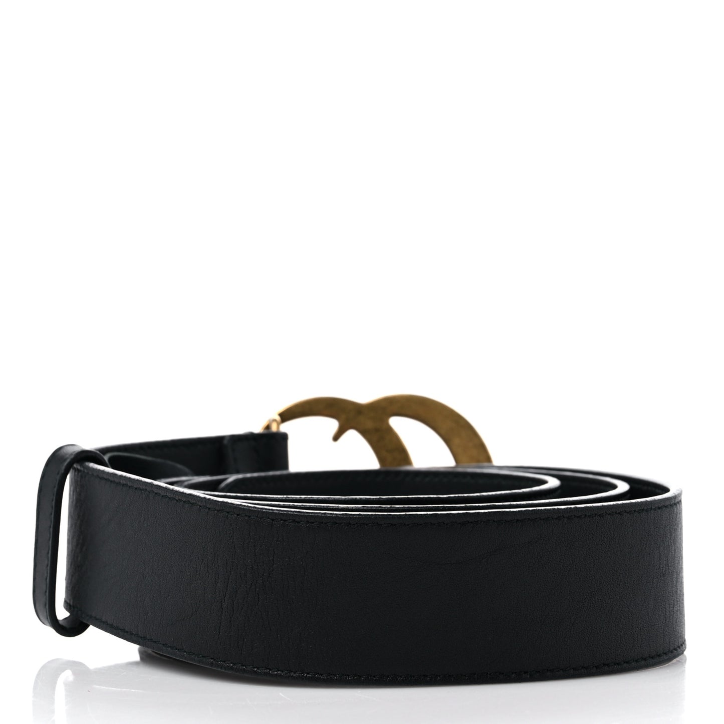Calfskin Double G 40mm Belt 100 40 Black