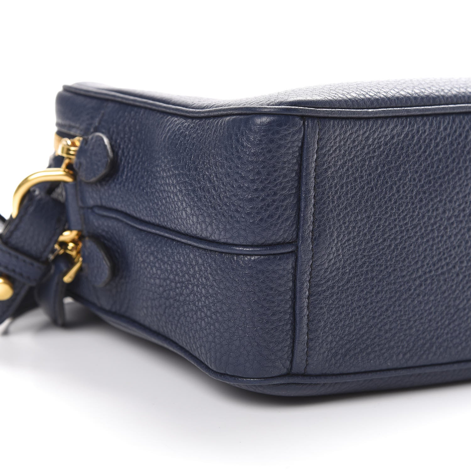 Prada Vitello Phenix Camera Bag Baltico 8 of 10