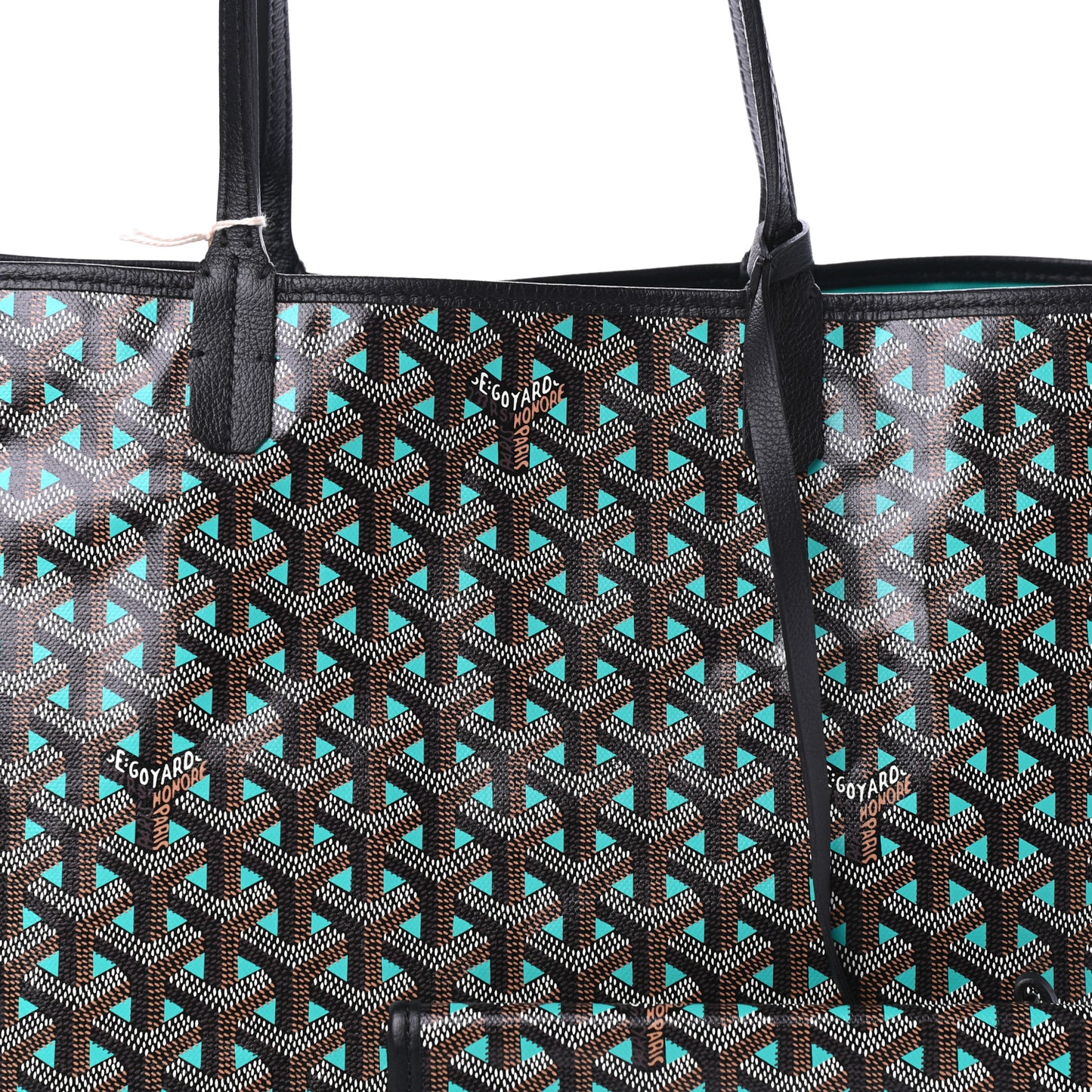 Goyardine Saint Louis Claire Voie PM Black Blue