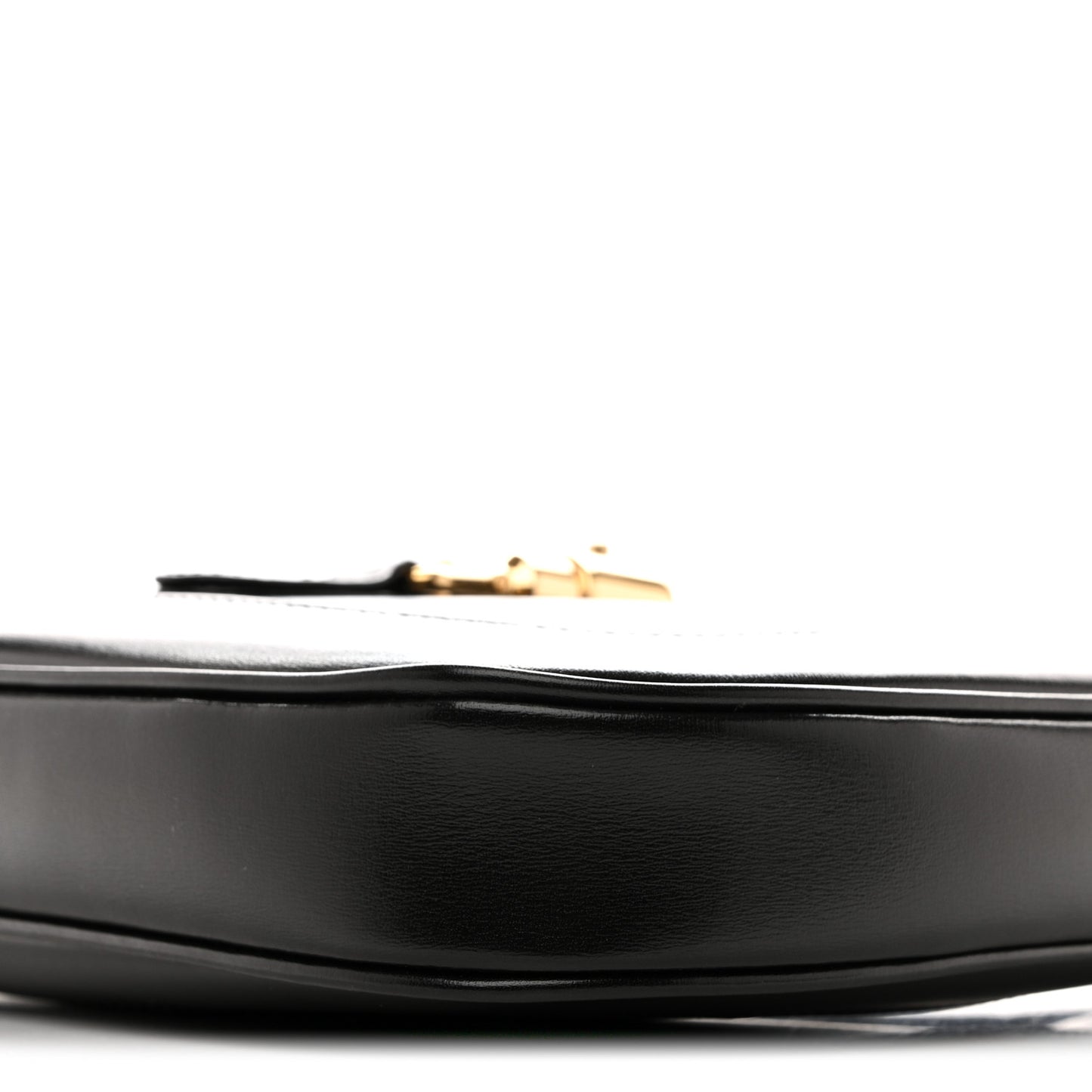 Boarded Dyana Lux Calfskin Small Jackie 1961 Hobo Black