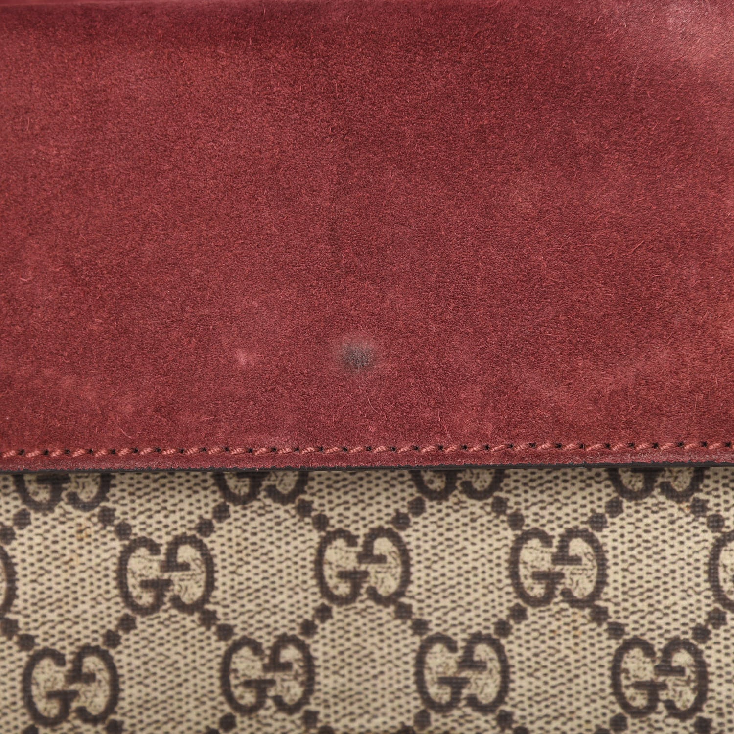 Gucci GG Supreme Monogram Blooms Mini Dionysus Shoulder Bag Beige Multicolor Dry Rose 11 of 12