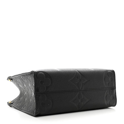 Louis Vuitton Empreinte Monogram Giant Onthego PM Black 4 of 9