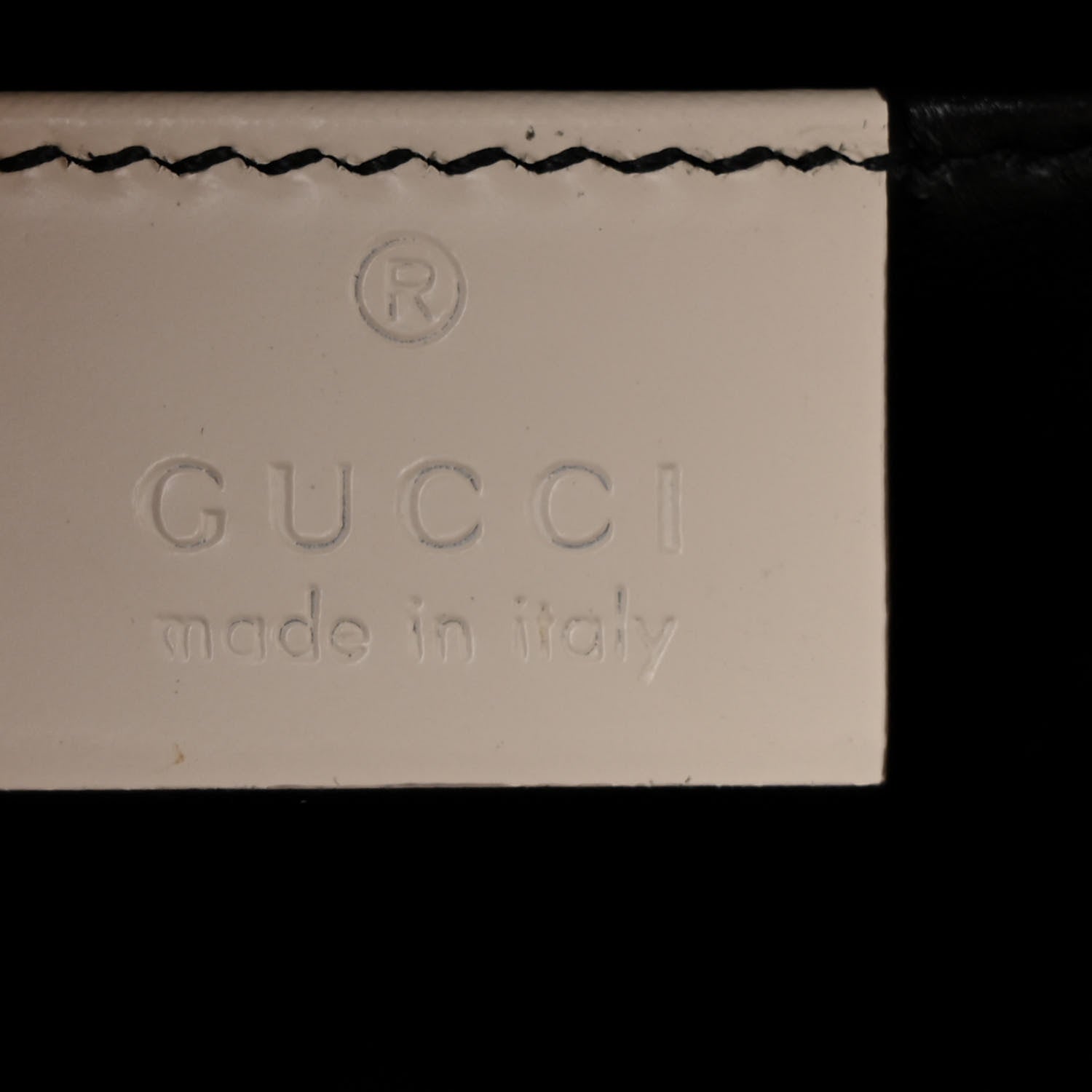 Gucci Calfskin Geometric Inlay Small Diana Tote Bag White Black 6 of 11