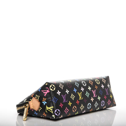 Louis Vuitton Monogram Multicolor Cosmetic Pouch Black Grenade 4 of 6