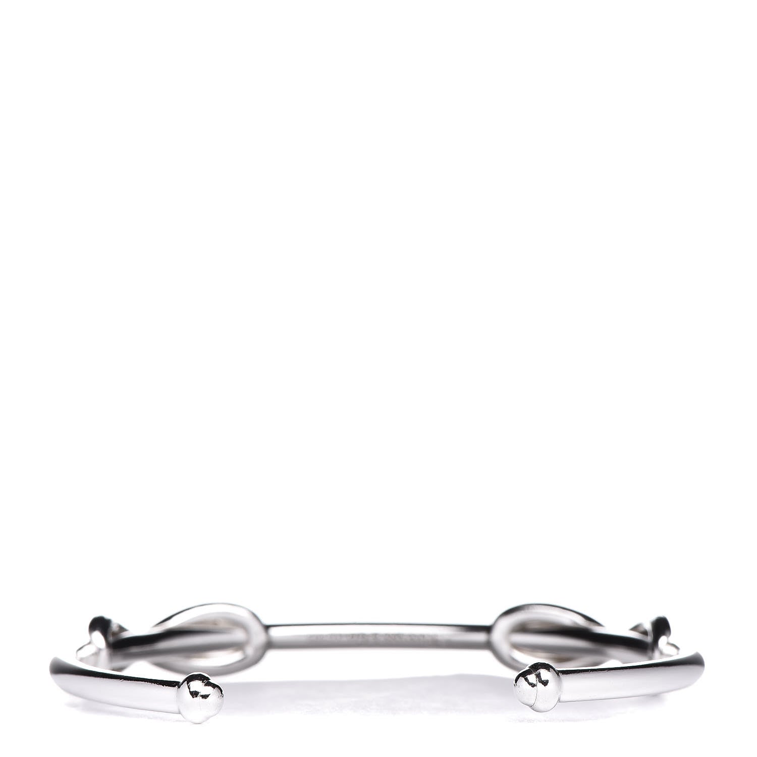 Tiffany Sterling Silver Infinity Cuff Bracelet 3 of 4