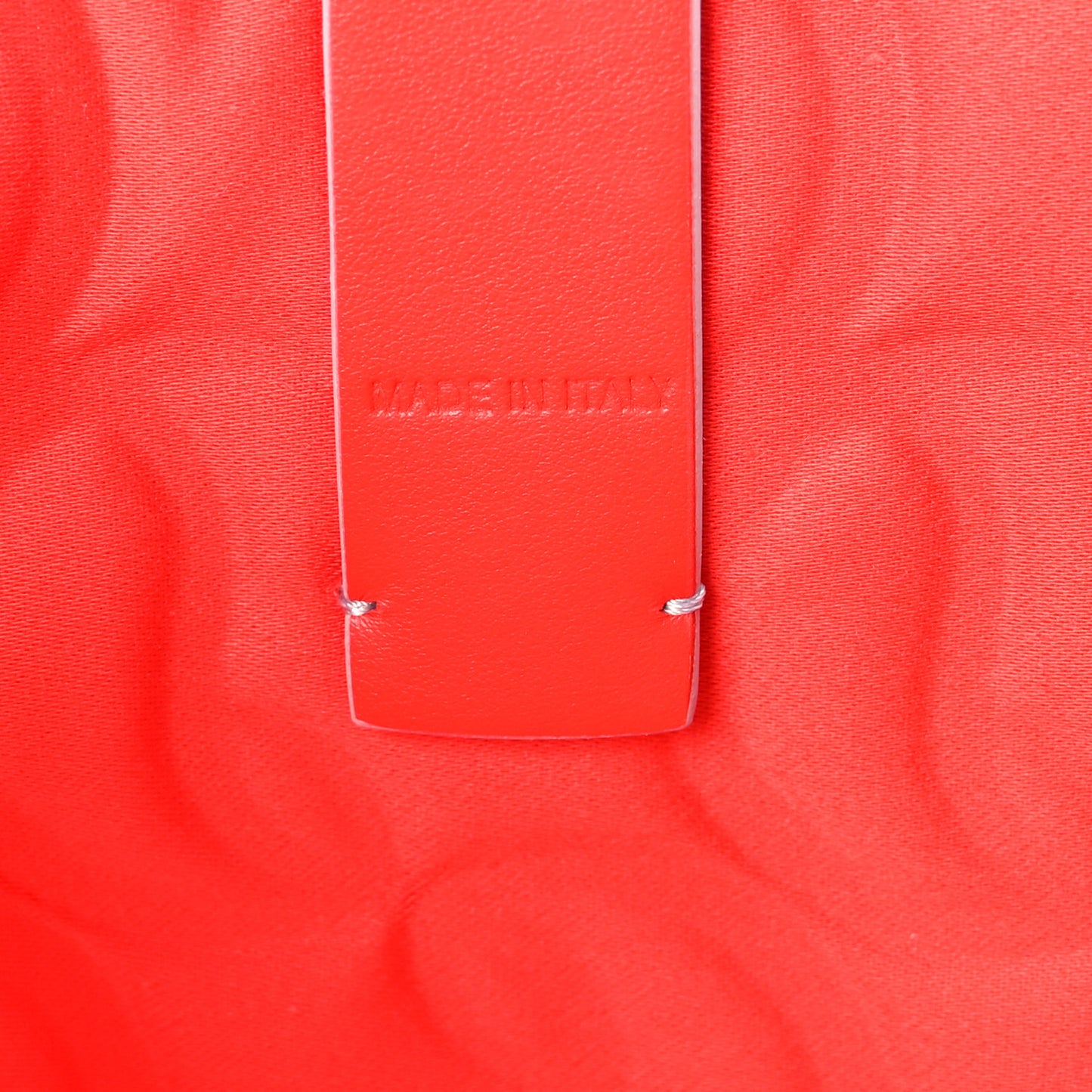 Nappa Embossed Small East West Cabata Tote Mineral