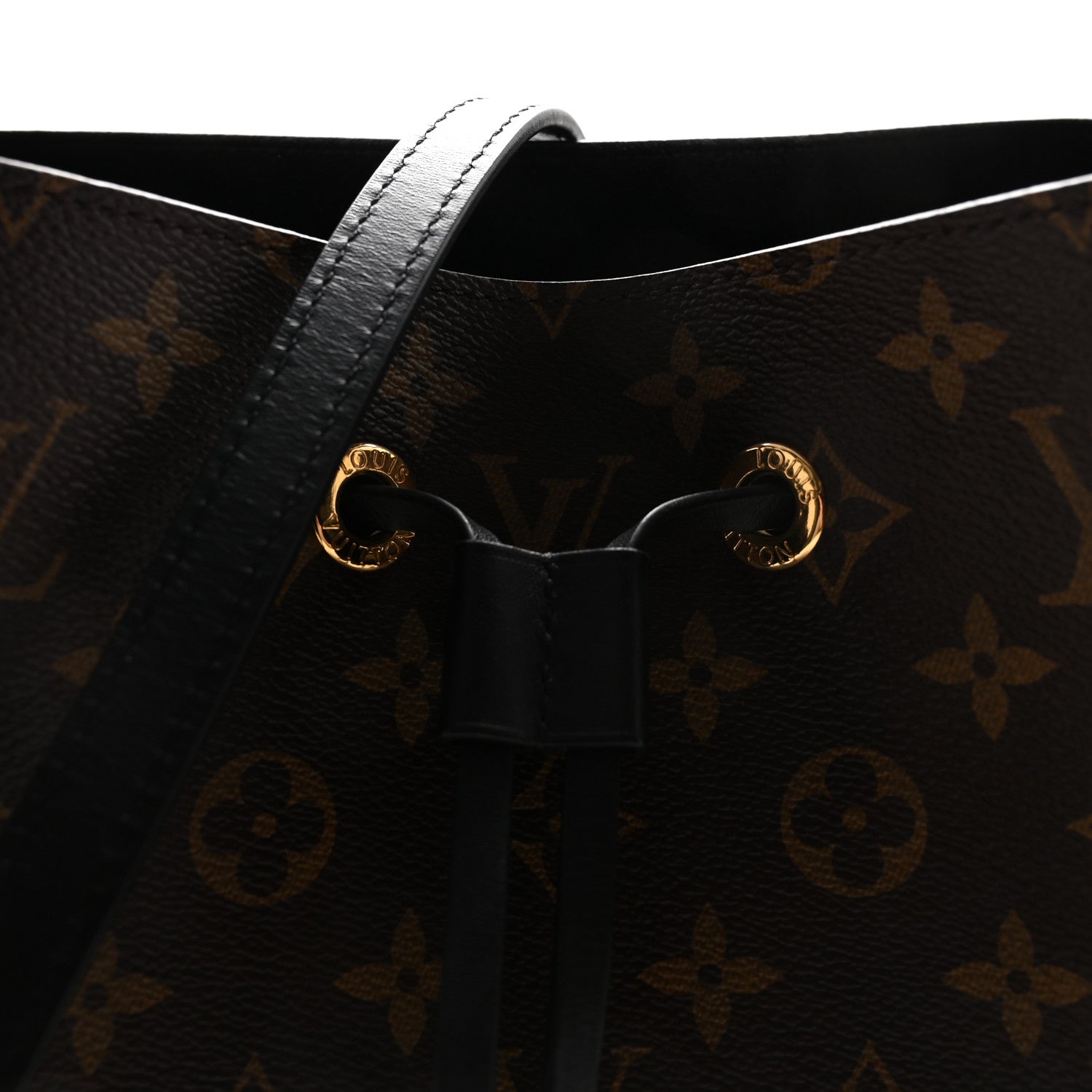 Louis Vuitton Monogram Neonoe MM Black 7 of 9