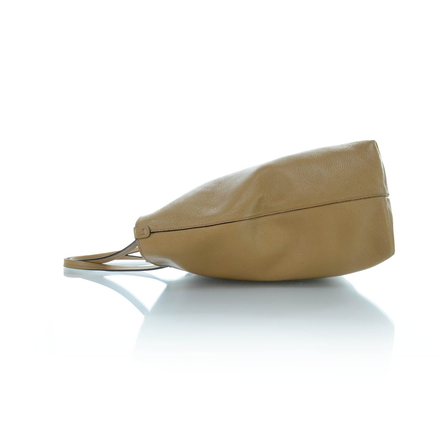 SALVATOREFERRAGAMOLeatherGinaNorthToSouthToteTan