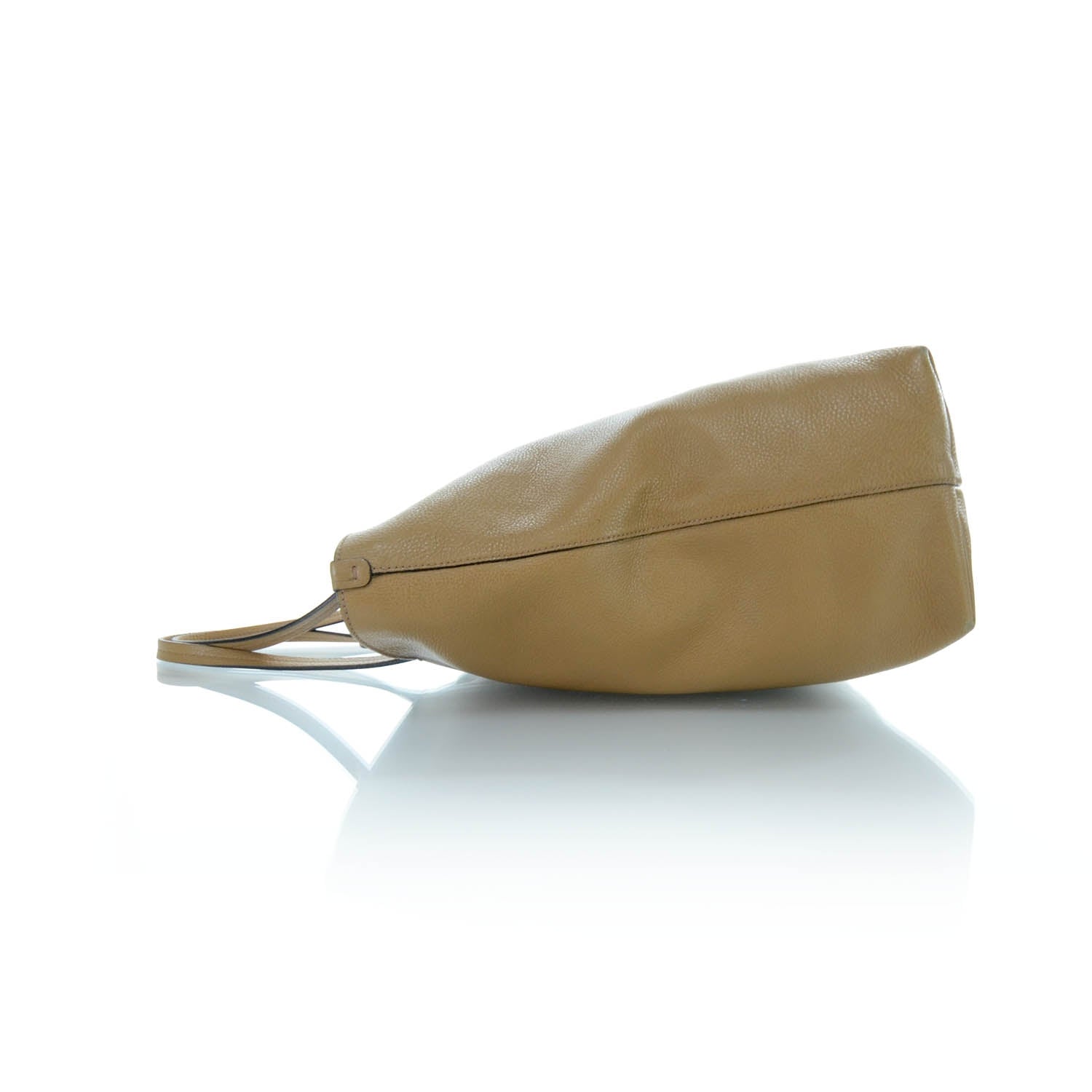 FASHIONPHILE SALVATOREFERRAGAMOLeatherGinaNorthToSouthToteTan 6 of 11