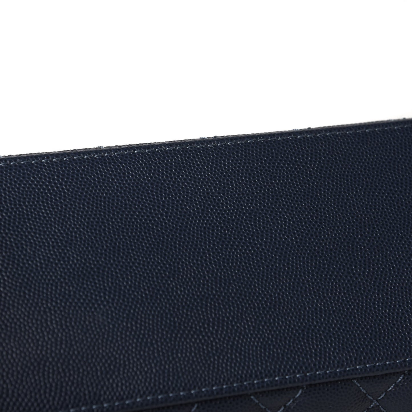 Caviar Quilted Small Coco Handle Flap Blue