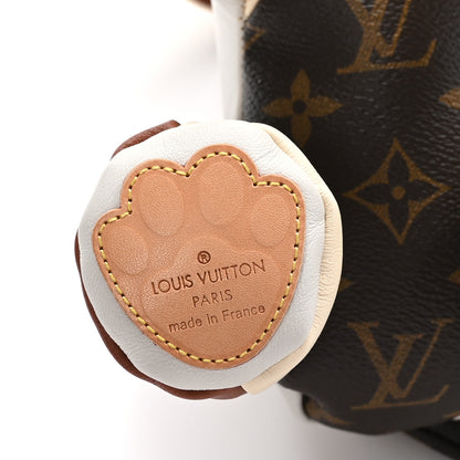 Louis Vuitton Calfskin Monogram Doudou Oscar Dog Beige 7 of 9